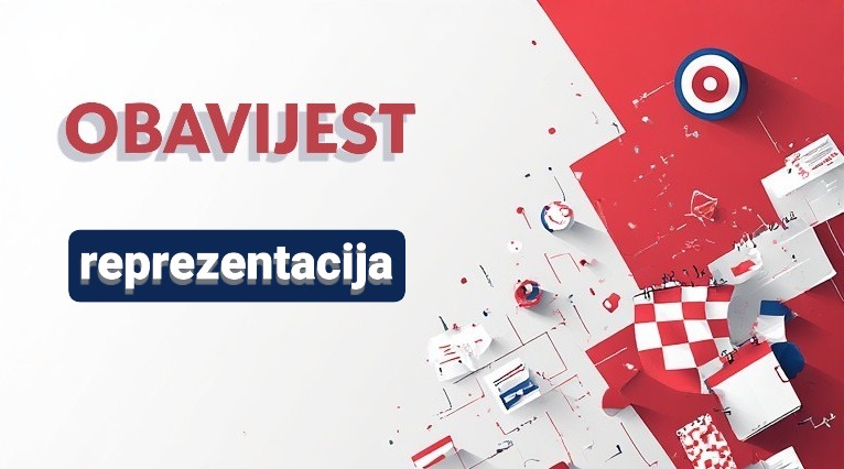 Obavijest – Pripreme U18 i U21 reprezentacije za Europsko prvenstvo Rim 2026.